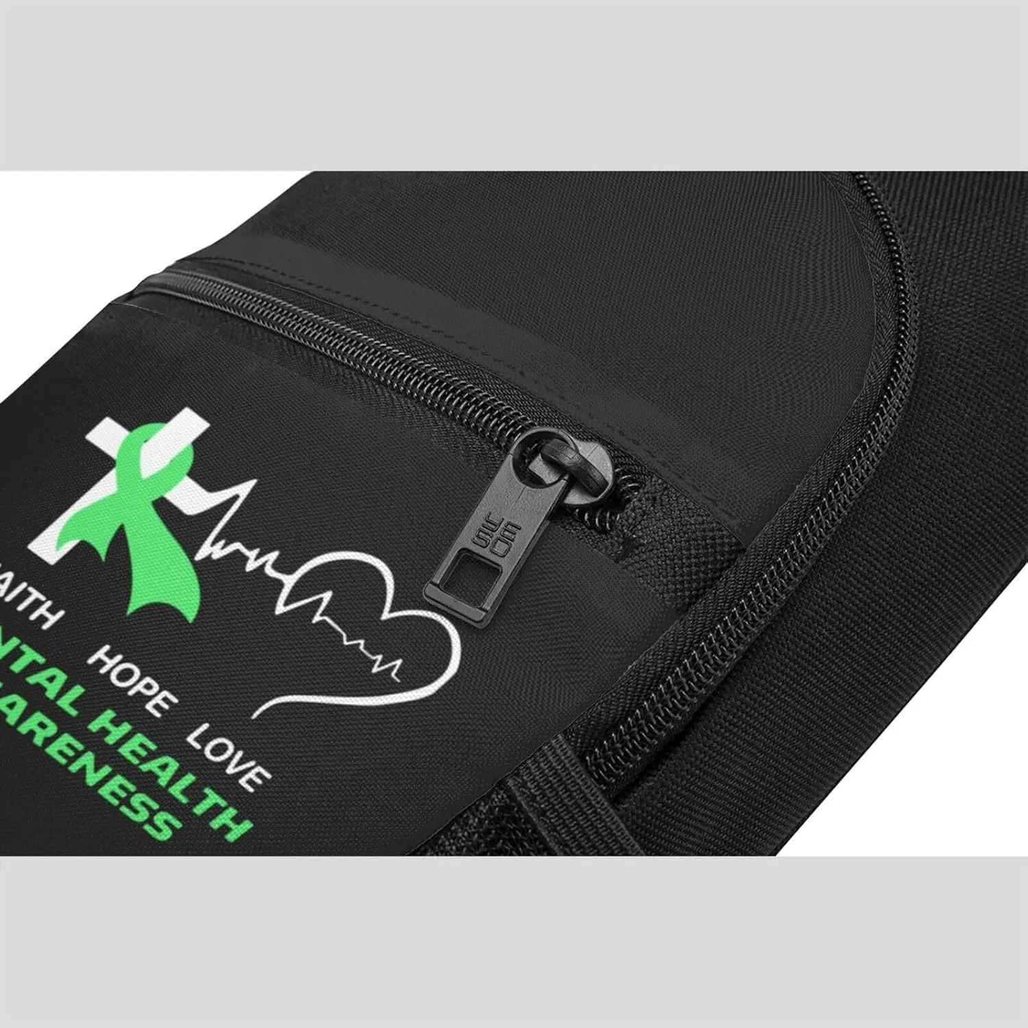 Mental Health Awareness Chest Pack Leisure Shoulder Crossbody Chest Bag