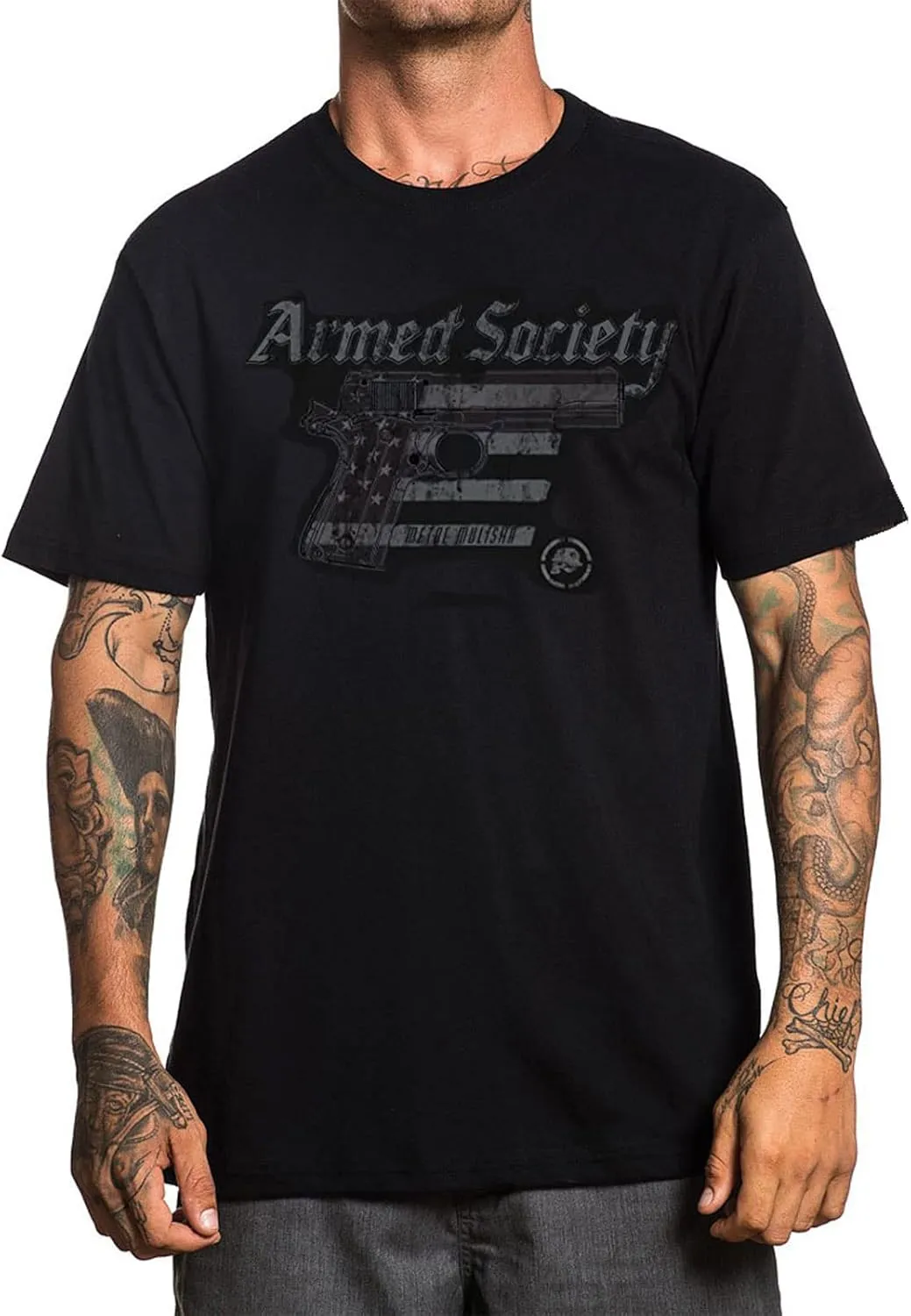 Metal Mulisha Mens Land of The Free T-Shirt