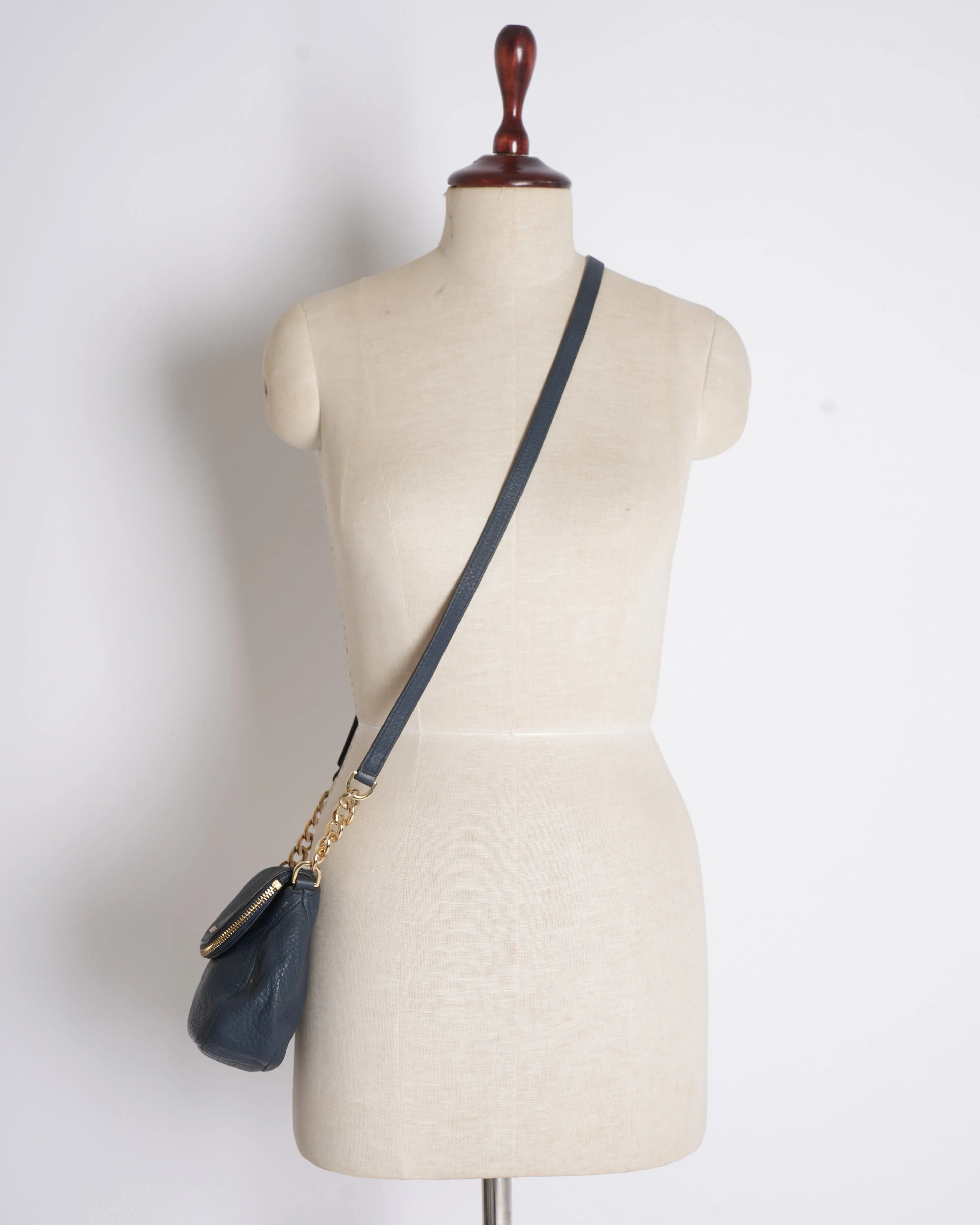 Michael Kors Mini Crossbody In Blue