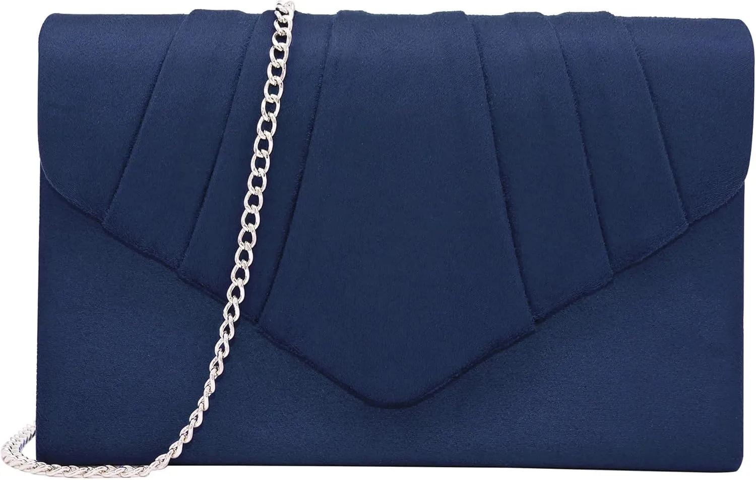 Milisente Clutch Purses For Women Formal Pleated Evening Bag Bridal Evening Clutch Bag