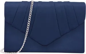 Milisente Clutch Purses For Women Formal Pleated Evening Bag Bridal Evening Clutch Bag