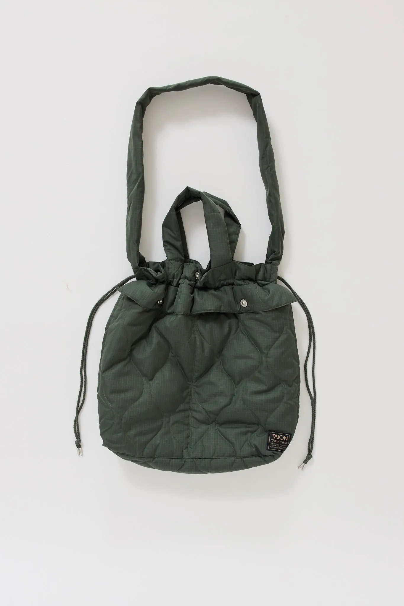 Military Down Helmet Shoulder Bag Olive