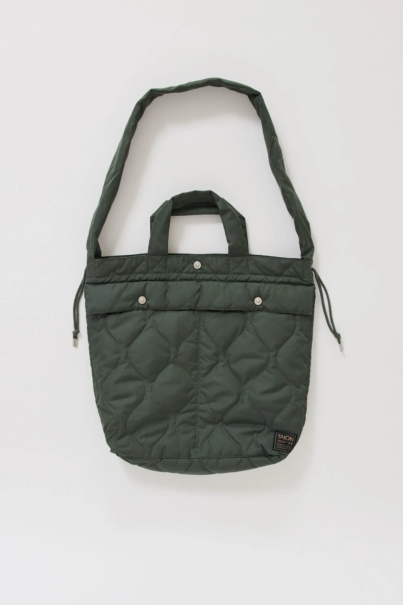 Military Down Helmet Shoulder Bag Olive