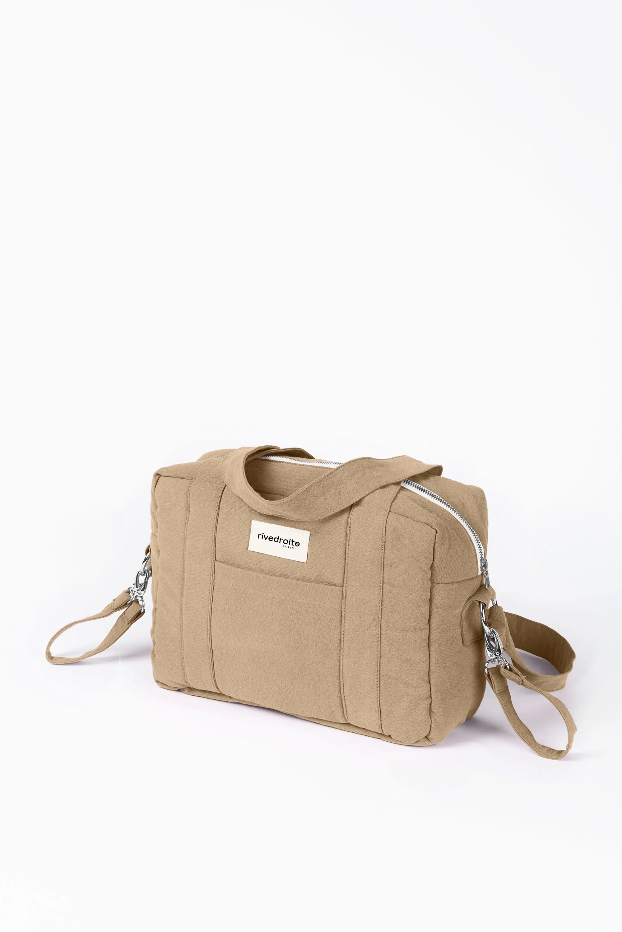 Mini Darcy the anti diaper bag - Recycled cotton Beige