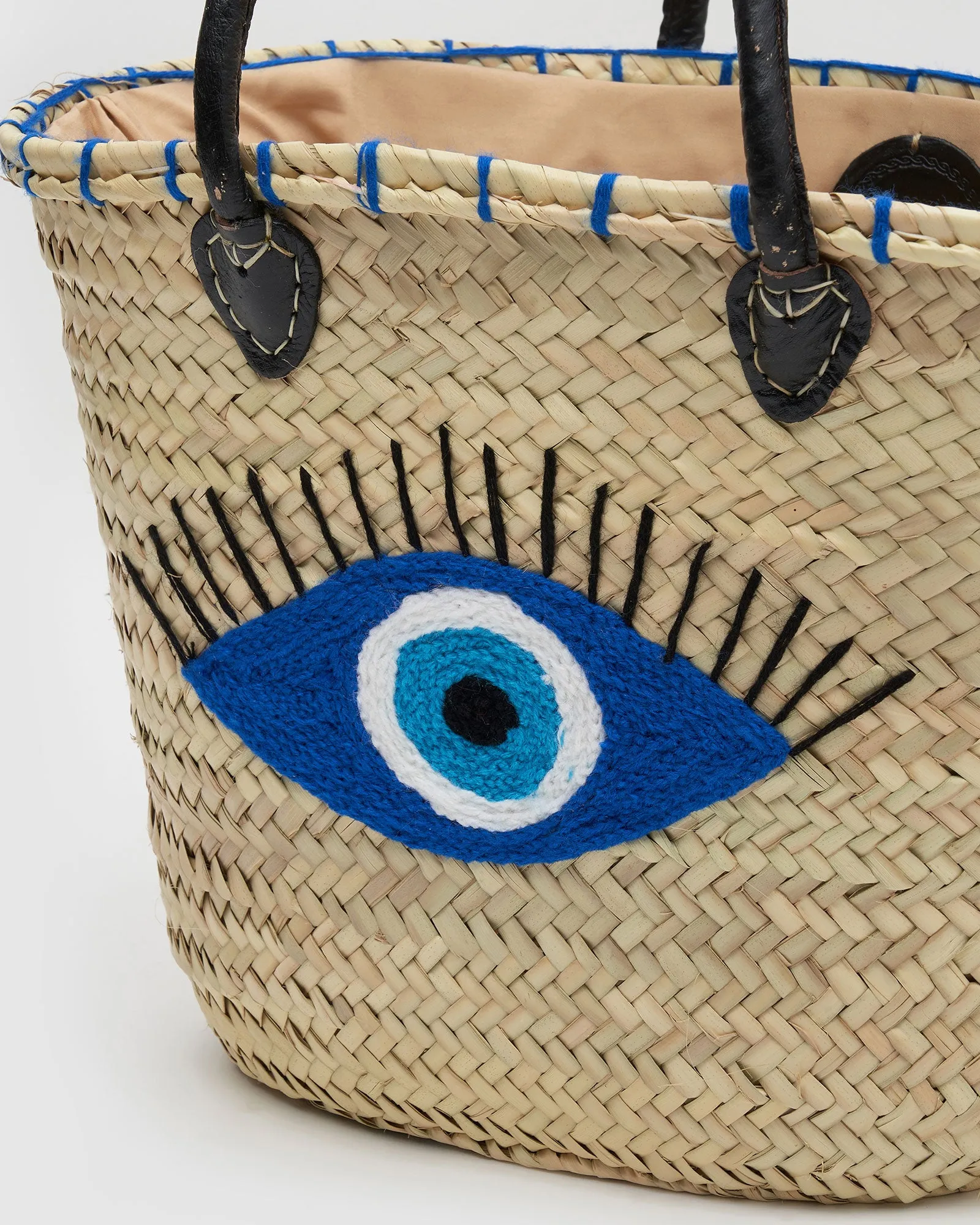 Miz Casa & Co Mira Eye French Basket Bag