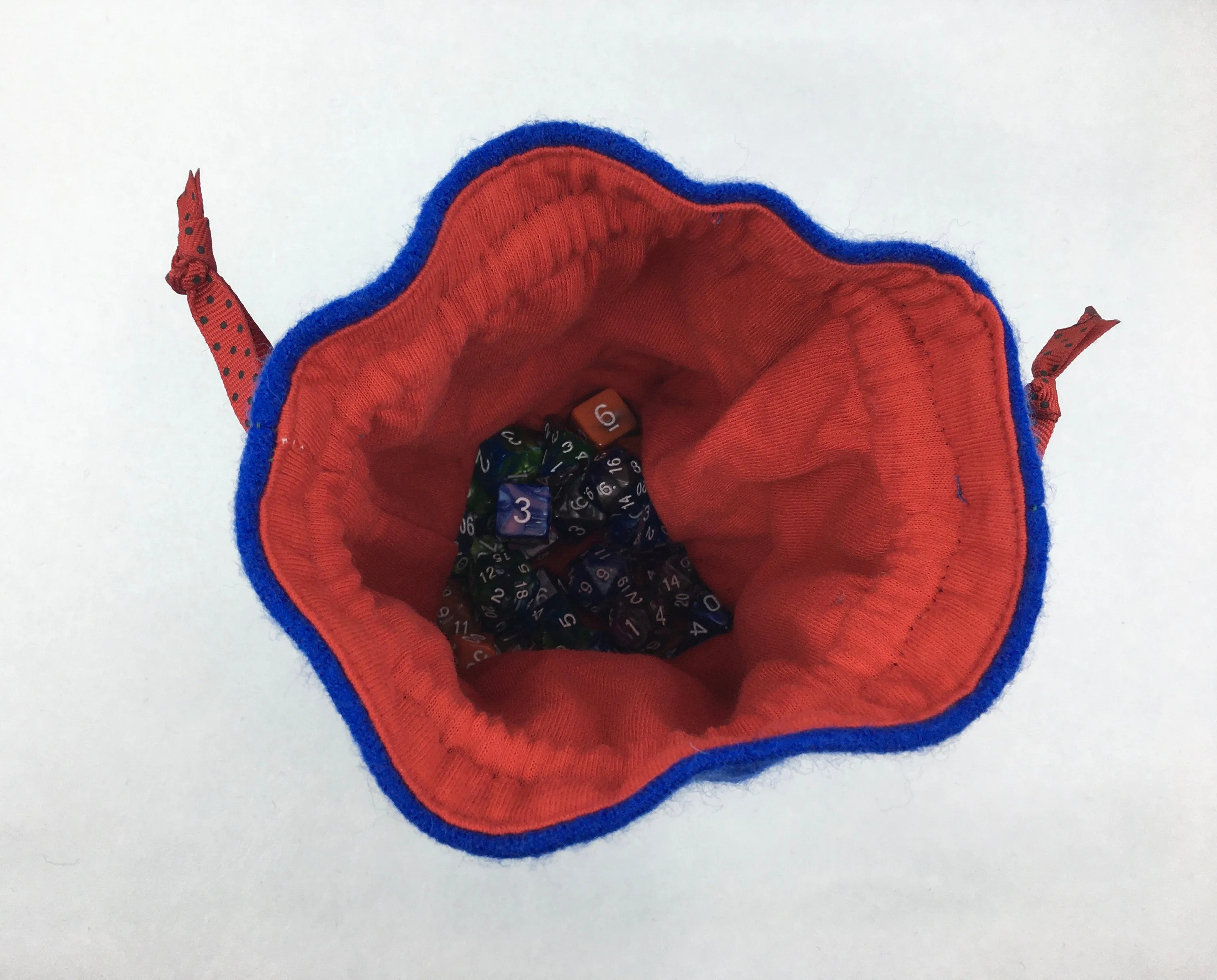 monster cyclops drawstring dice bag for role playing games