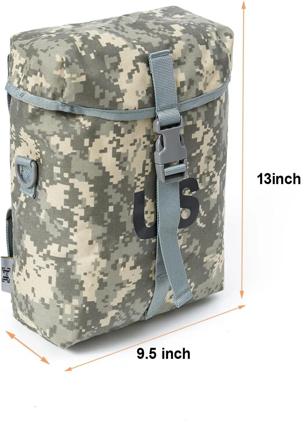 MT 2Pcs US Military MOLLE Sustainment Pouch, Army Utility Pouch UCP