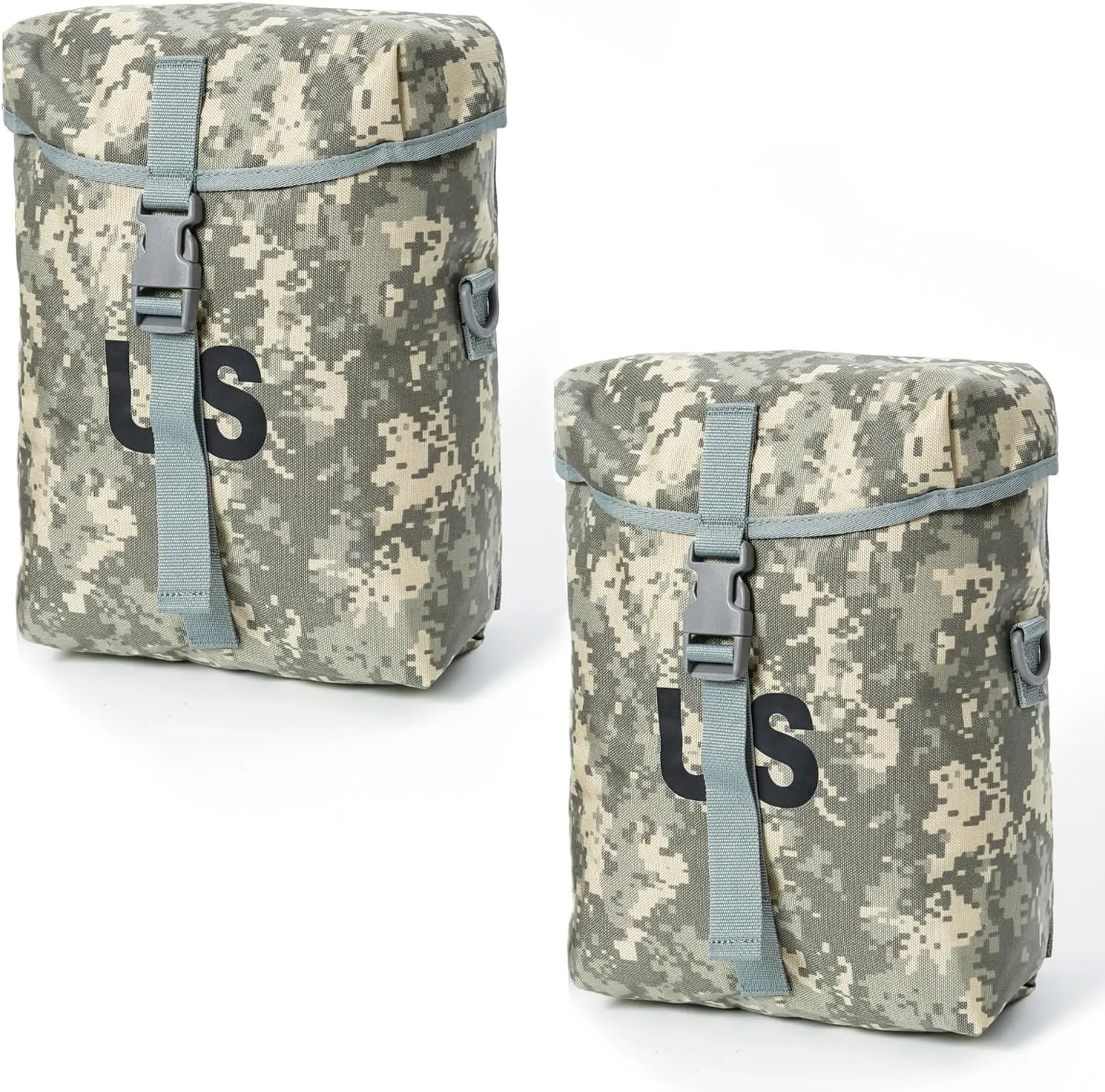 MT 2Pcs US Military MOLLE Sustainment Pouch, Army Utility Pouch UCP