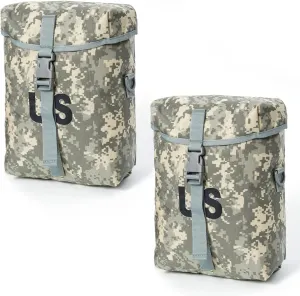 MT 2Pcs US Military MOLLE Sustainment Pouch, Army Utility Pouch UCP