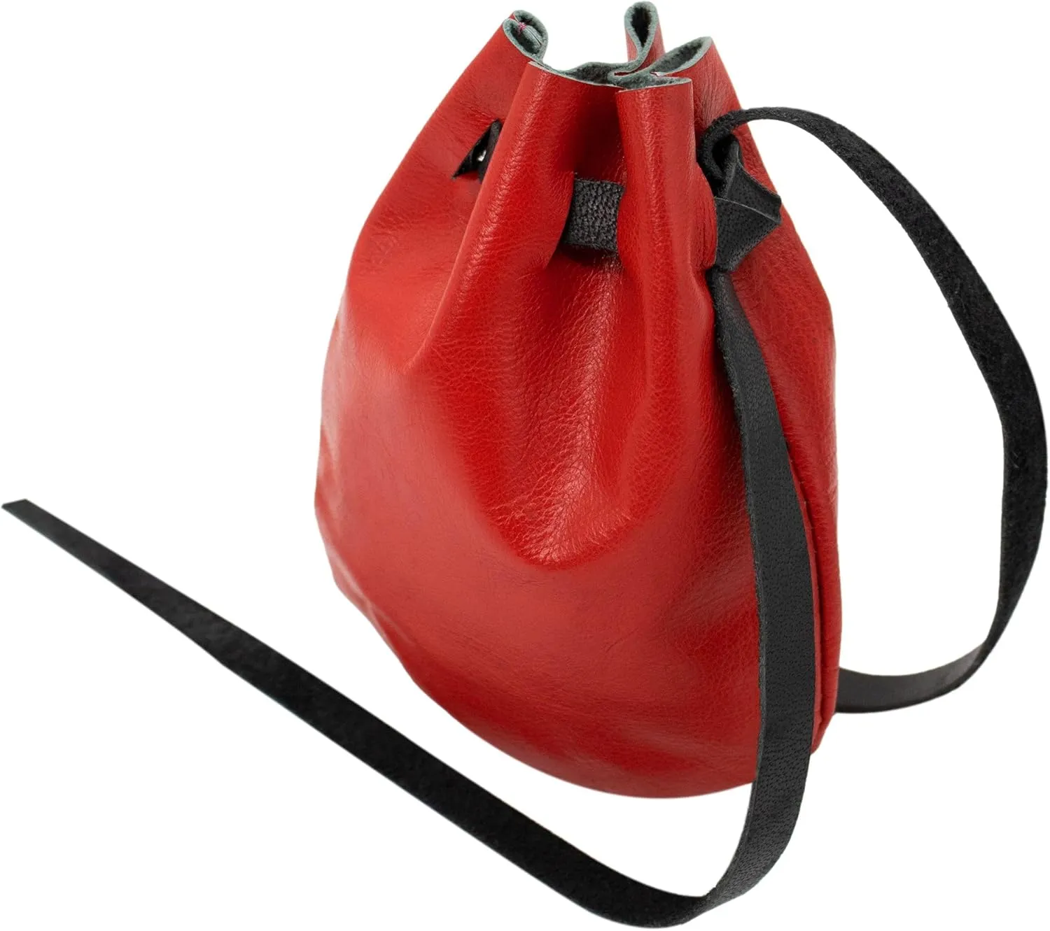 Mythrojan Leather Pouch Jewelry Bag Drawstring Christmas Gift Storage Bag Pouch for Wedding Party Favors