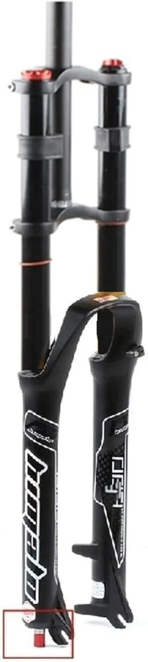 MZP MTB Bike Front Fork 26 27.5 29 Inch Double Shoulder Control Downhill Suspension DH Air Pressure Straight Tube Ultralight Bicycle Shock Absorber Rebound Adjust