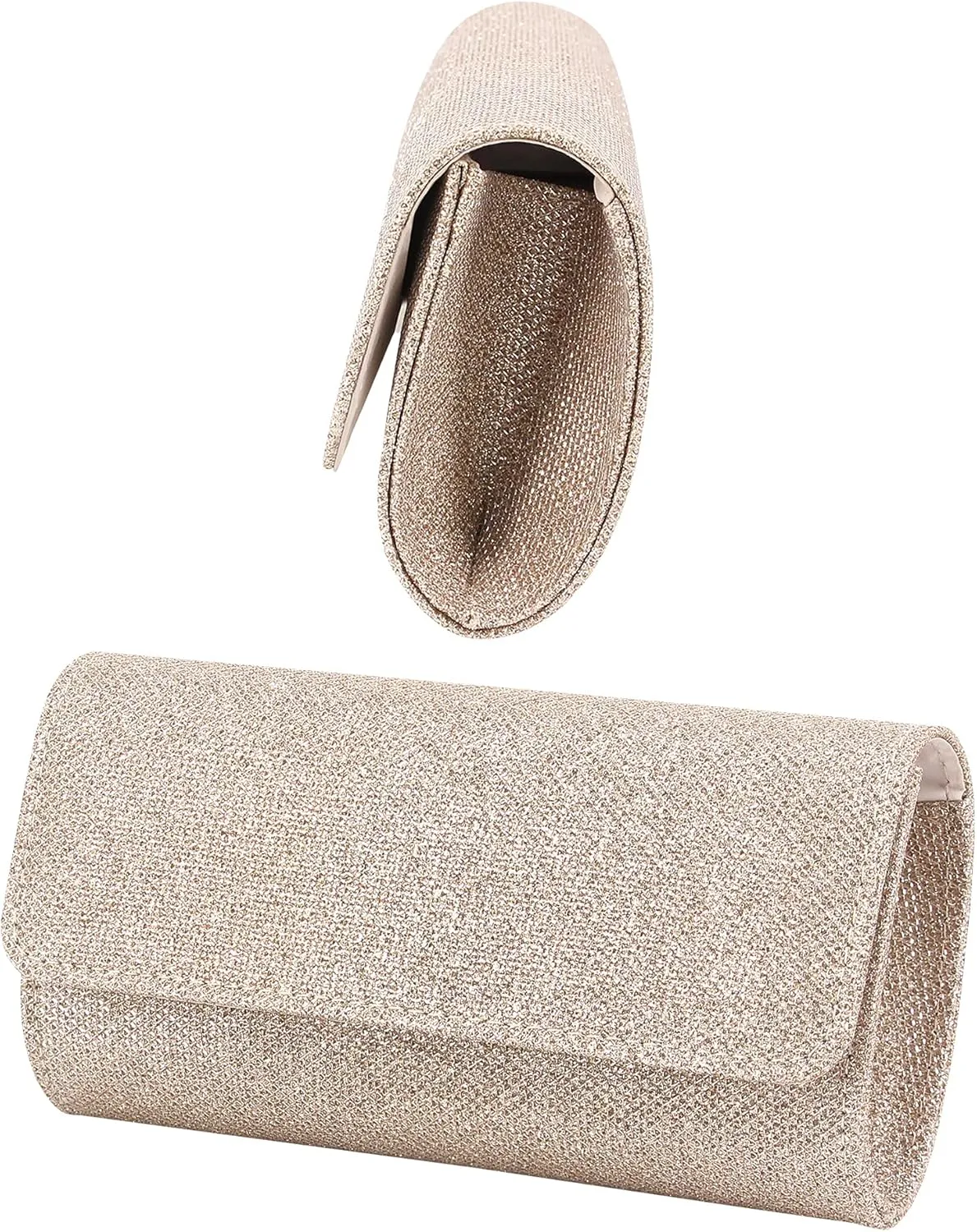 Naimo Flap Dazzling Small Clutch Bag Evening Bag With Detachable Chain