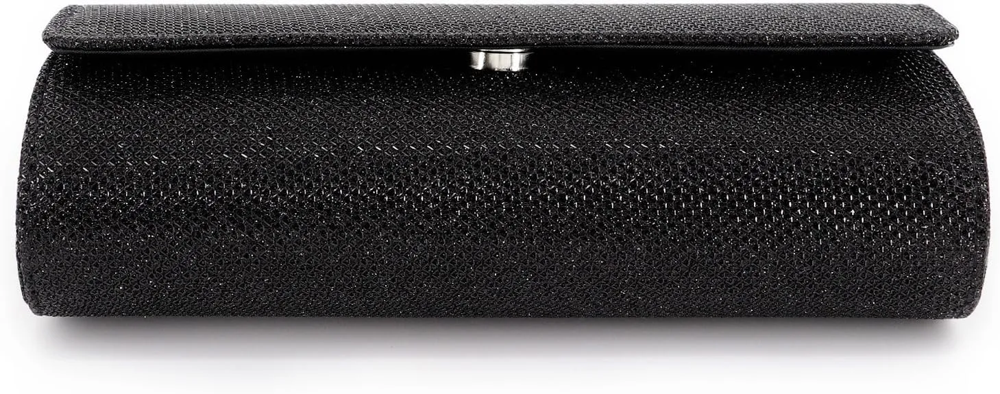 Naimo Flap Dazzling Small Clutch Bag Evening Bag With Detachable Chain