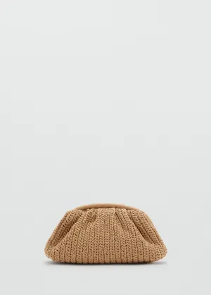 Natural fibre handbag