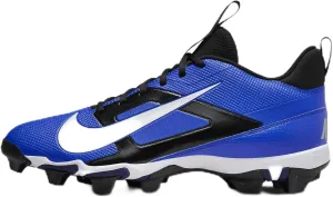 Nike Alpha Menace 4 Shark Football Cleats (FN0028-100, White/Metallic Silver/Photon Dust/Black)