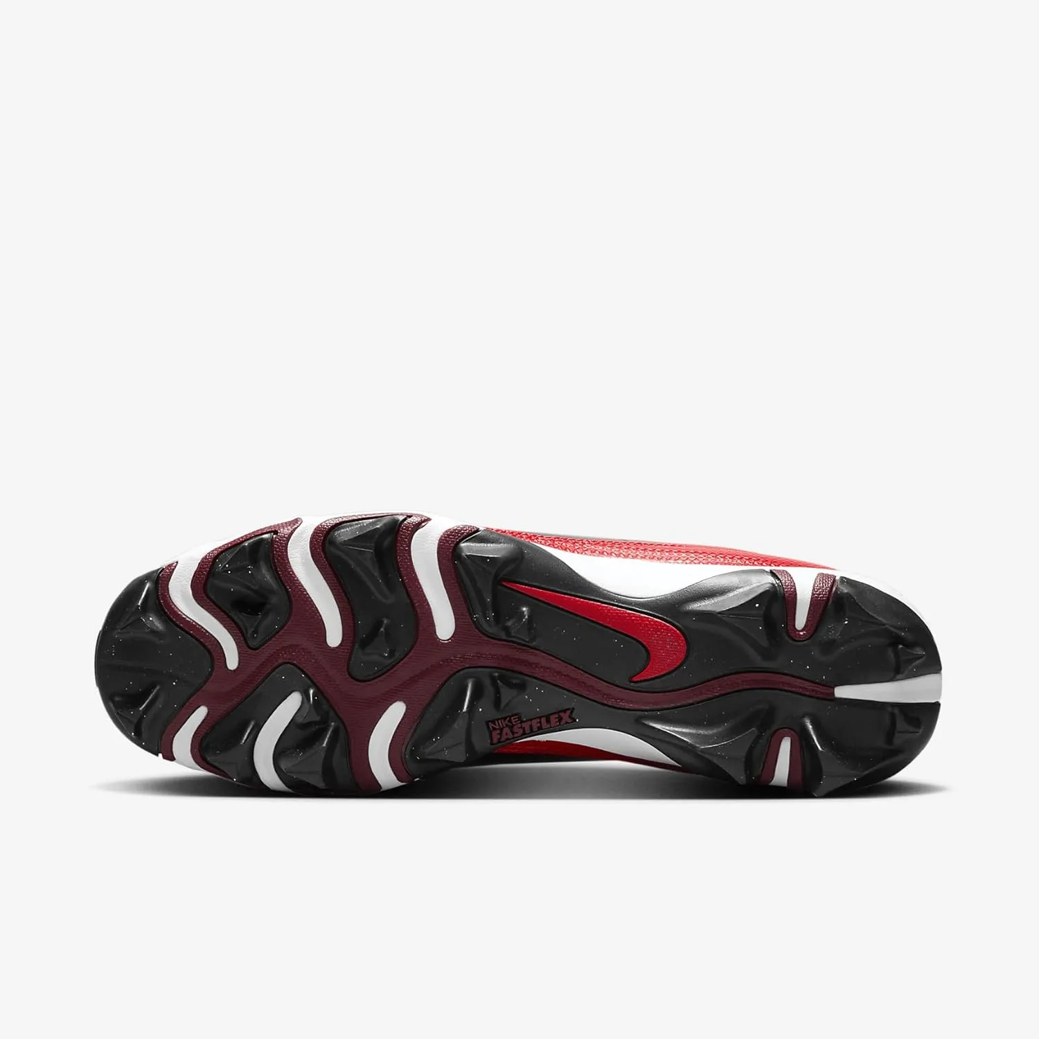 Nike Alpha Menace 4 Shark Football Cleats (FN0028-100, White/Metallic Silver/Photon Dust/Black)
