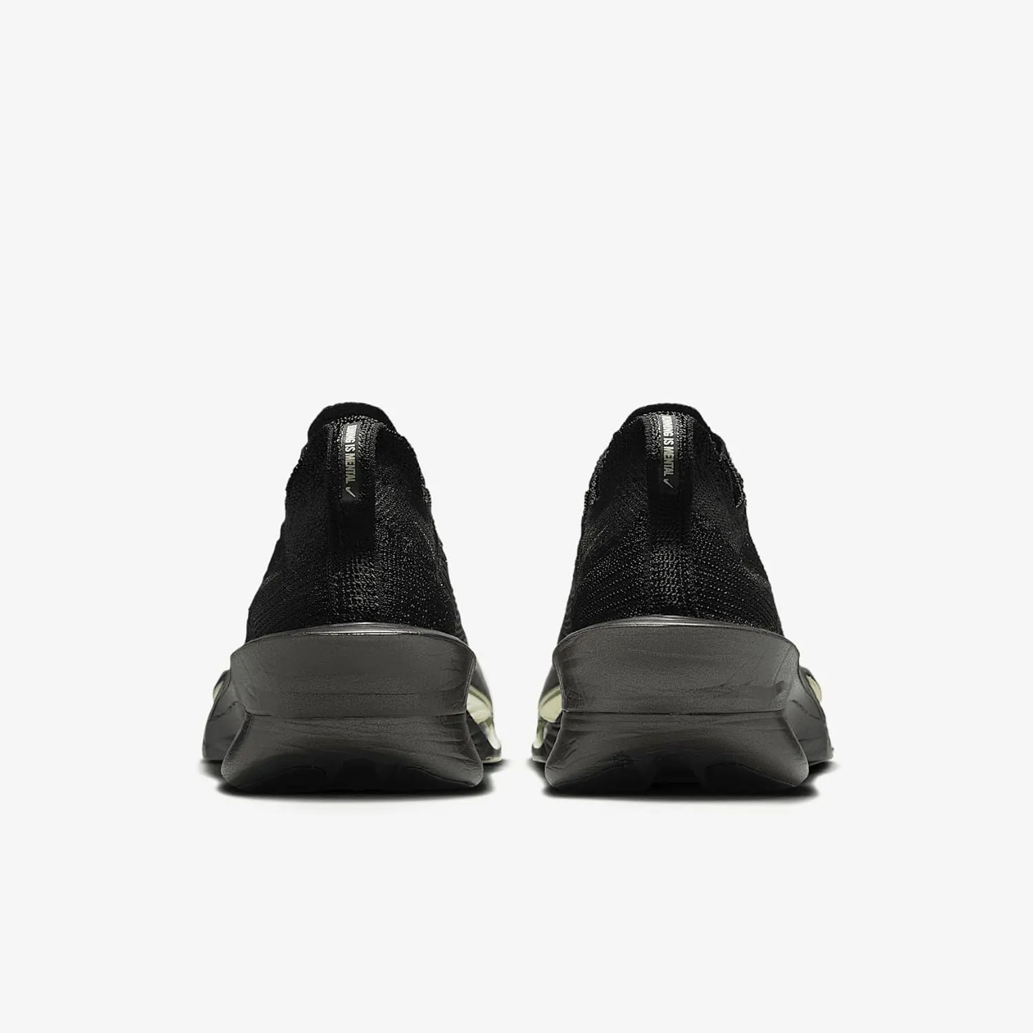 Nike Alphafly 3 Men's Road Racing Shoes (HV6350-001, Black/Olive Aura/Metallic Silver)