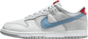 Nike Dunk Low Men's Shoes (HF0391-001, Metallic Silver/Neutral Grey/Flat Silver/Aegean Storm) Size 11.5