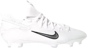 Nike Huarache 9 Elite Low LAX Lacrosse Cleats (FD0089-100, White/White/Metallic Vivid Gold)