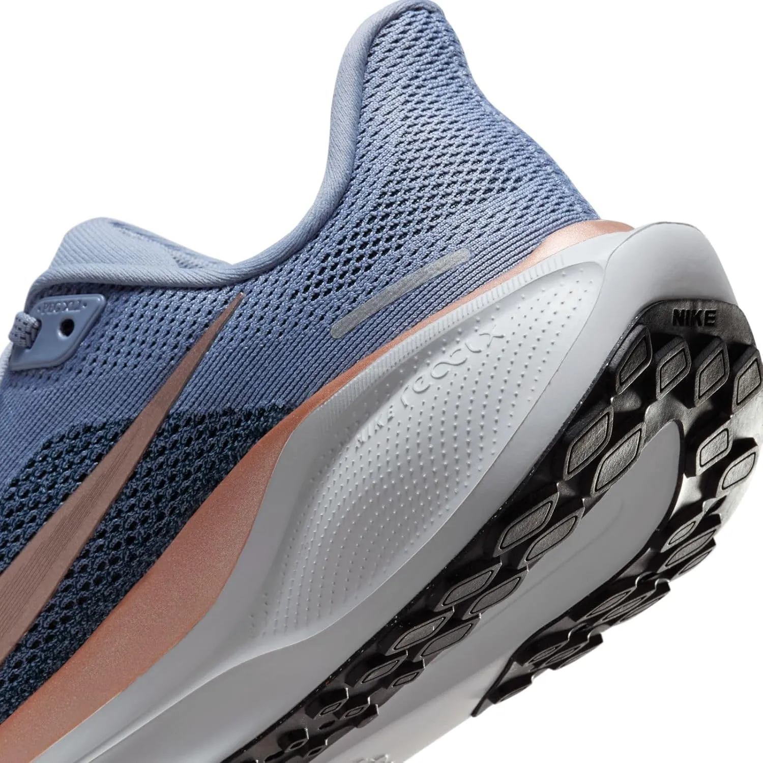 Nike Pegasus 41 Women's Road Running Shoes (FD2723-005, Phantom/Light Pumice/Sail/Metallic Gold)