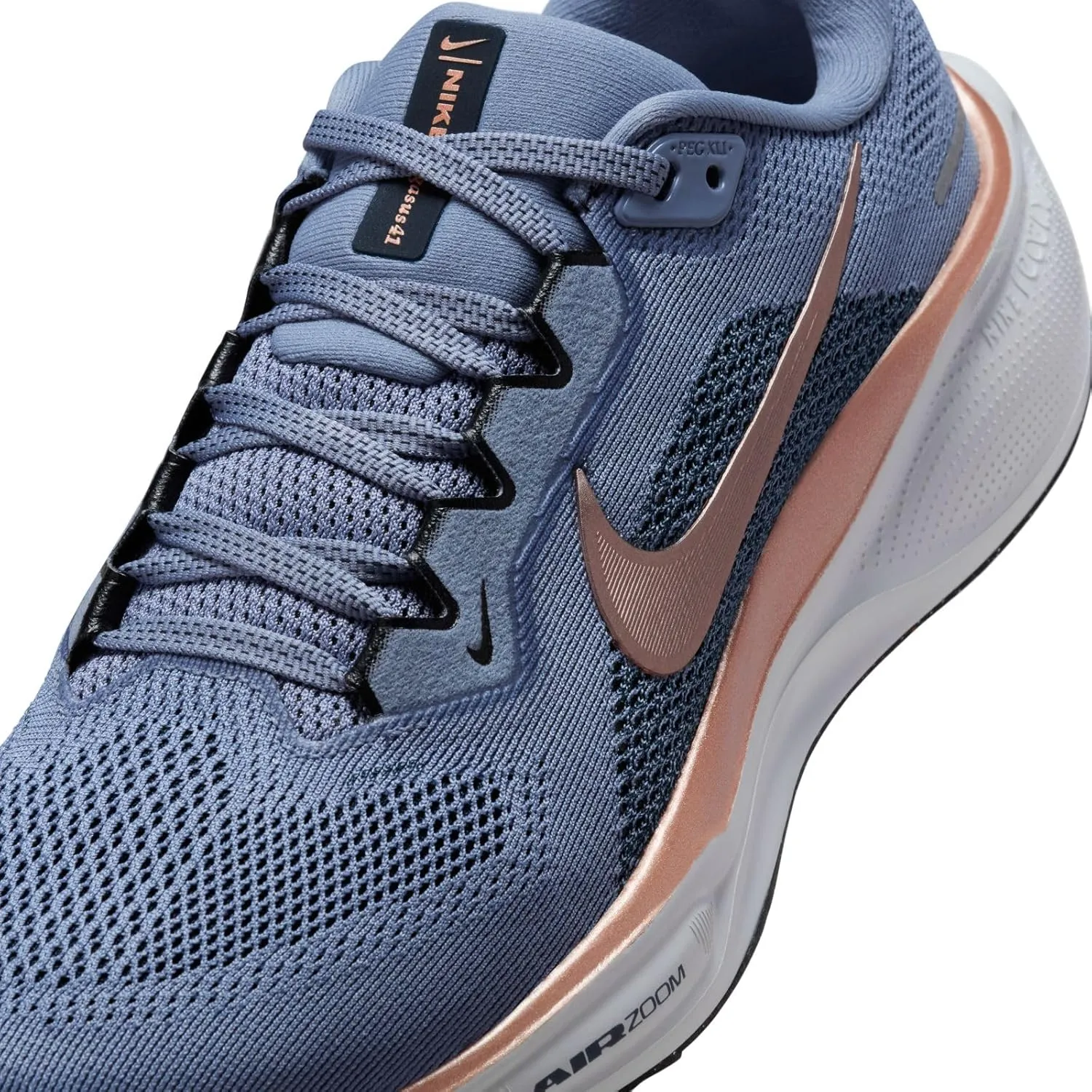 Nike Pegasus 41 Women's Road Running Shoes (FD2723-005, Phantom/Light Pumice/Sail/Metallic Gold)