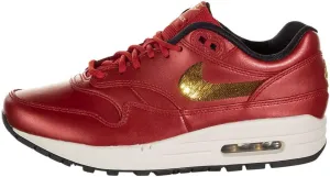 Nike Women's Air Max 1 (University Red / Metallic Gold, 6)