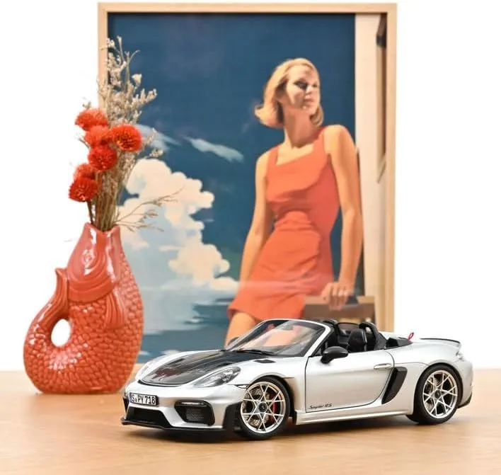 NOREV 1/18 - P-ORSCHE 718 Spyder RS WEISSACH Pack - 2023 187270
