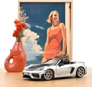 NOREV 1/18 - P-ORSCHE 718 Spyder RS WEISSACH Pack - 2023 187270