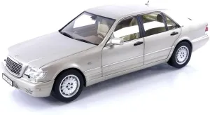 Norev 1997 S600 Smoke Silver Metallic 1/18 Diecast Model Car 183723