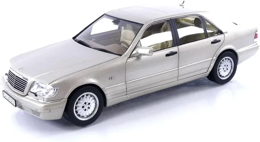 Norev 1997 S600 Smoke Silver Metallic 1/18 Diecast Model Car 183723