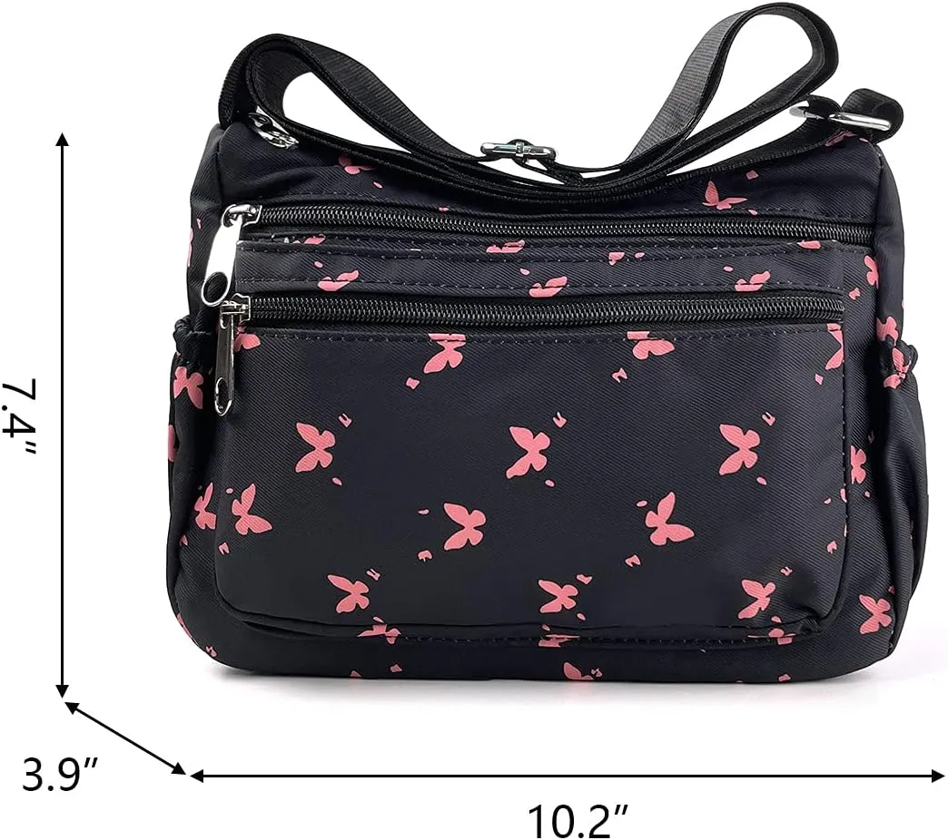 NOTAG Shoulder Bags for Women Nylon Crossbody Bags Waterproof Lightweight Messenger Purses and Handbags