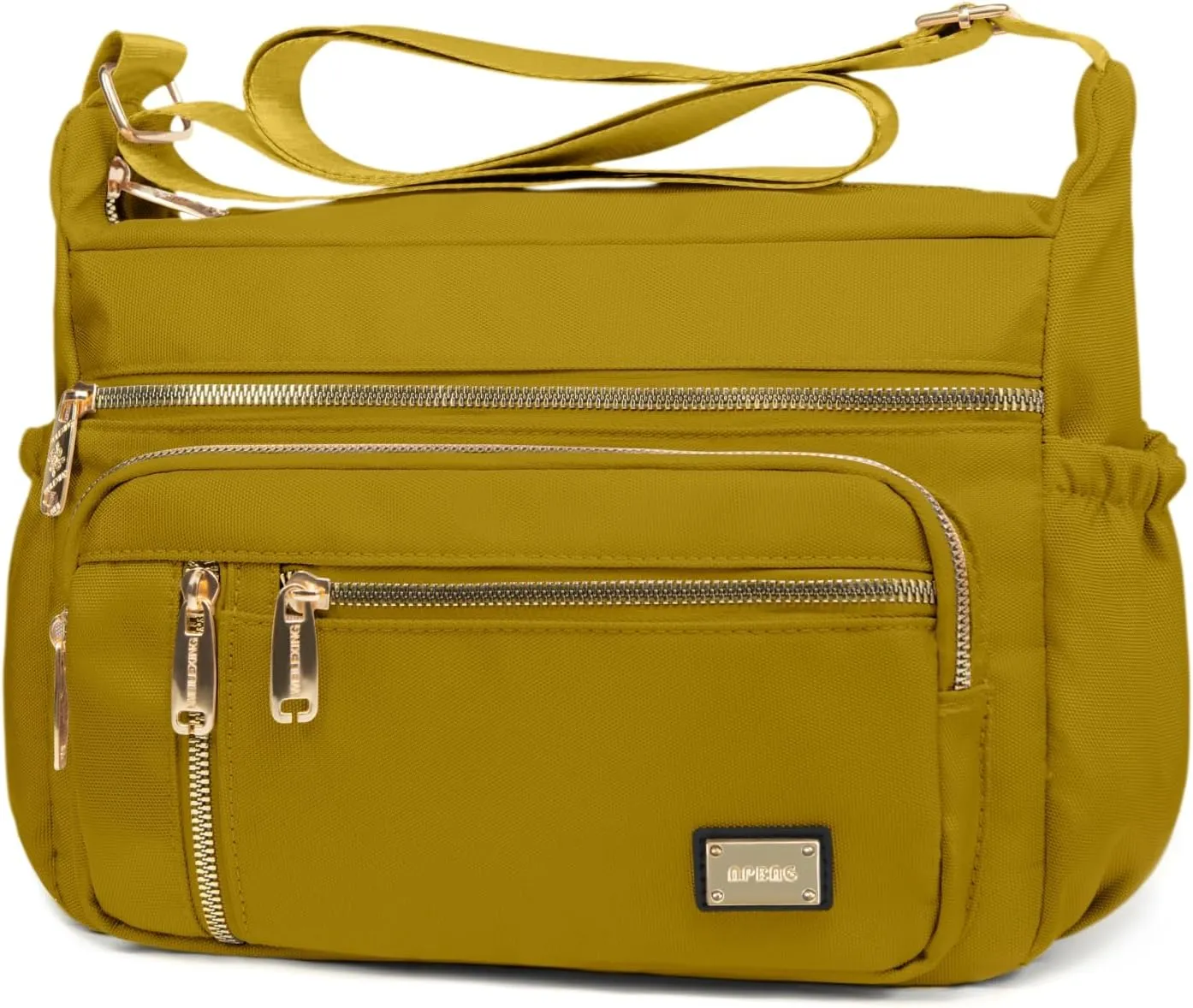 NPBAG Crossbody Bag for Women, Shoulder Purse Handbag Messenger Bag, Trendy Pocketbooks, Waterproof and Multi-Pockets