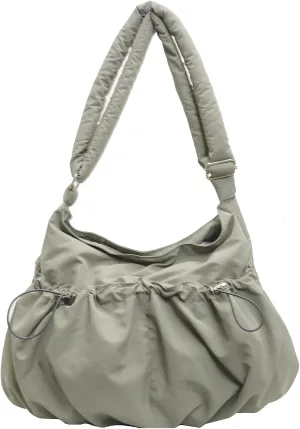 Nylon Crossbody Bags for Women,Hobo Bags for Women,Tote Purse Handbags Shoulder Bag Travel Messenger Bag