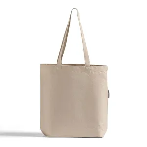 Organic Grocery Canvas Tote Bags W/Gusset - OR210