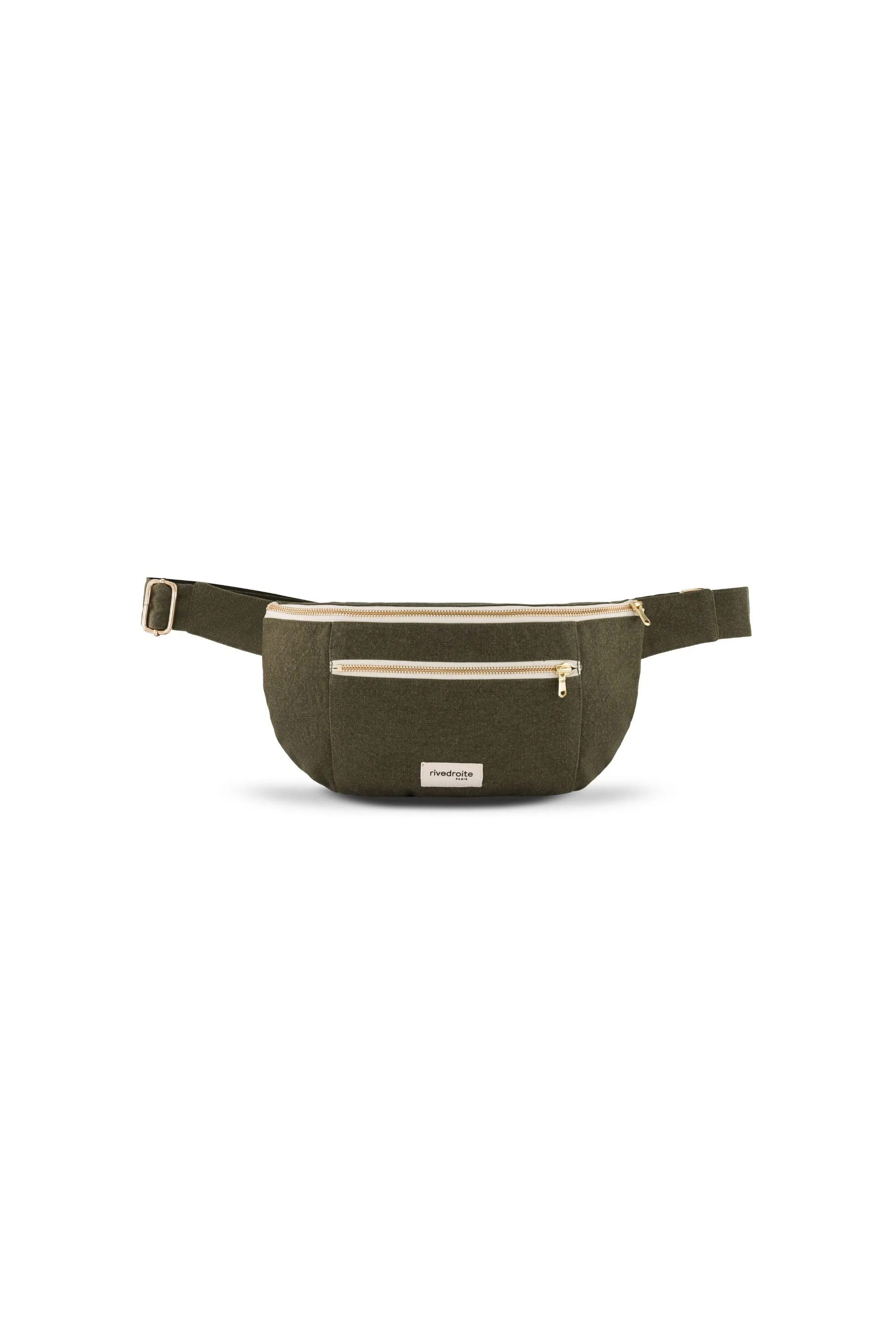 Orsel the new waist bag Large Size - Recycled cotton Military Green
