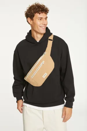 Orsel the new waist bag Large Size - Recycled cotton Sand