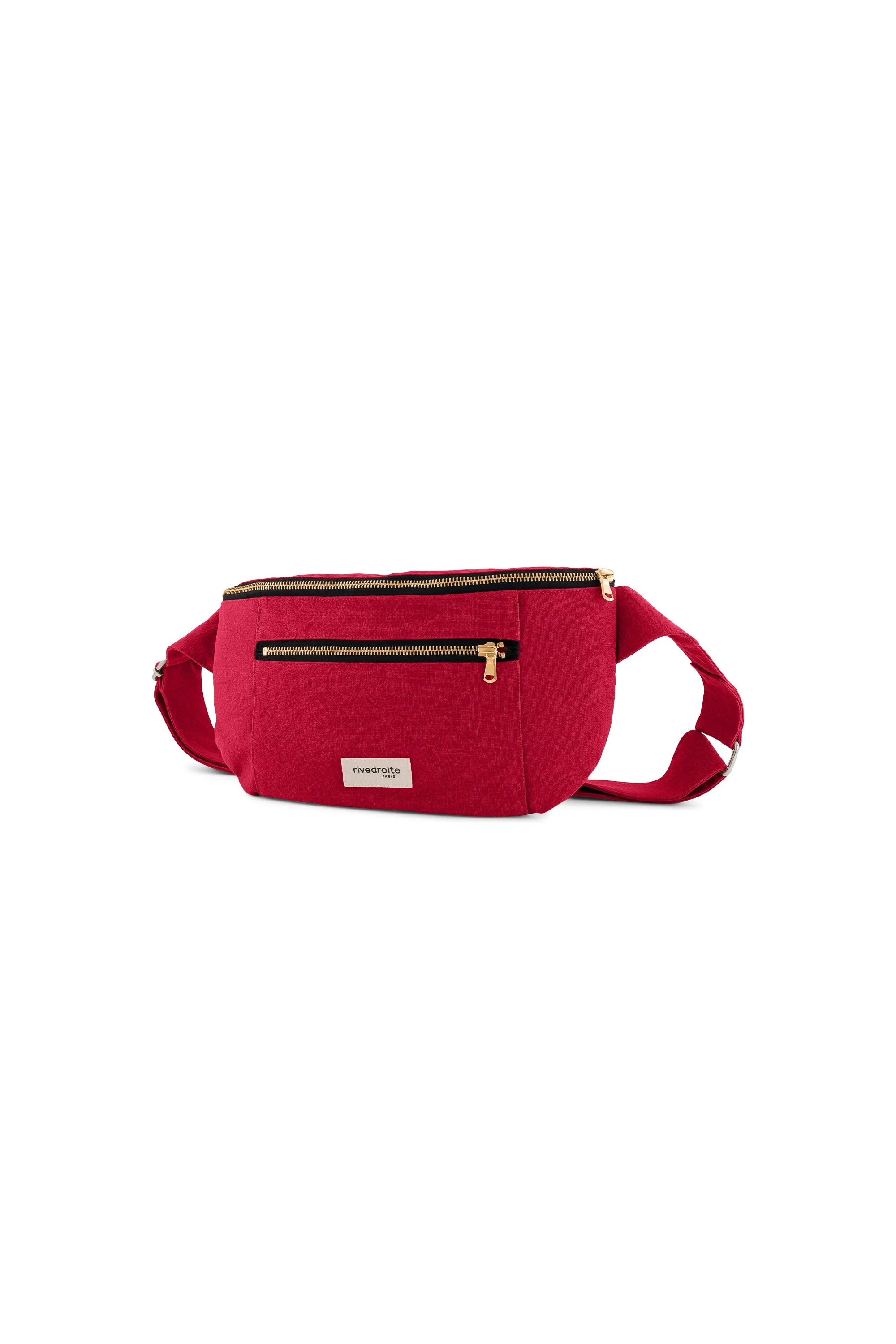 Orsel the new waist bag Large Size - Recycled cotton Vibrant Red