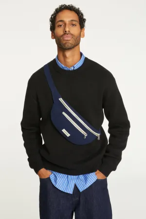 Orsel the new waist bag - Recycled cotton Midnight Blue