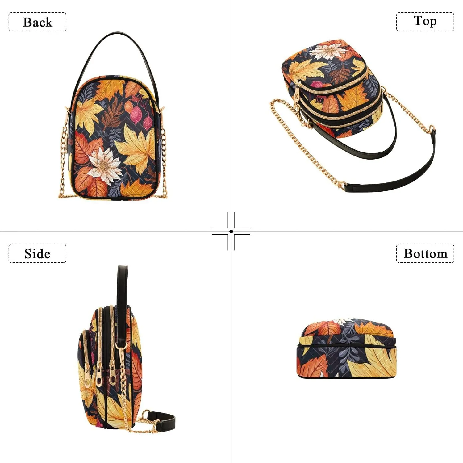 Owl in the Blue Women Crossbody Bags, Lightweight Crossbody Bag Small Handbags for Women Crossbody