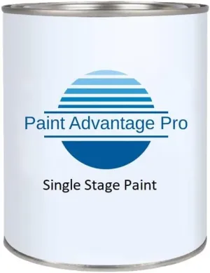 Paint Advantage Pro Paint For GULFSTREAM MOTORHOME TU SILVER FROST METALLIC Quart of Single Stage Automotive Paint