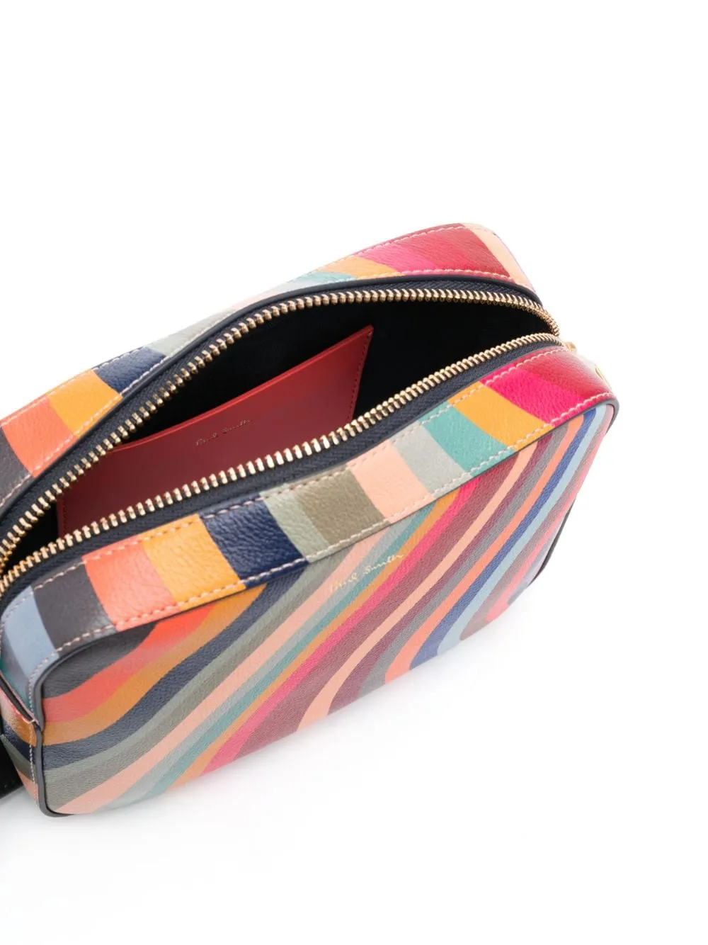 Paul Smith Swirl Leather Crossbody Bag