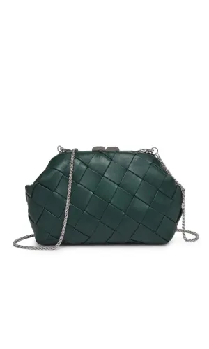 Pauline Woven Crossbody Clutch