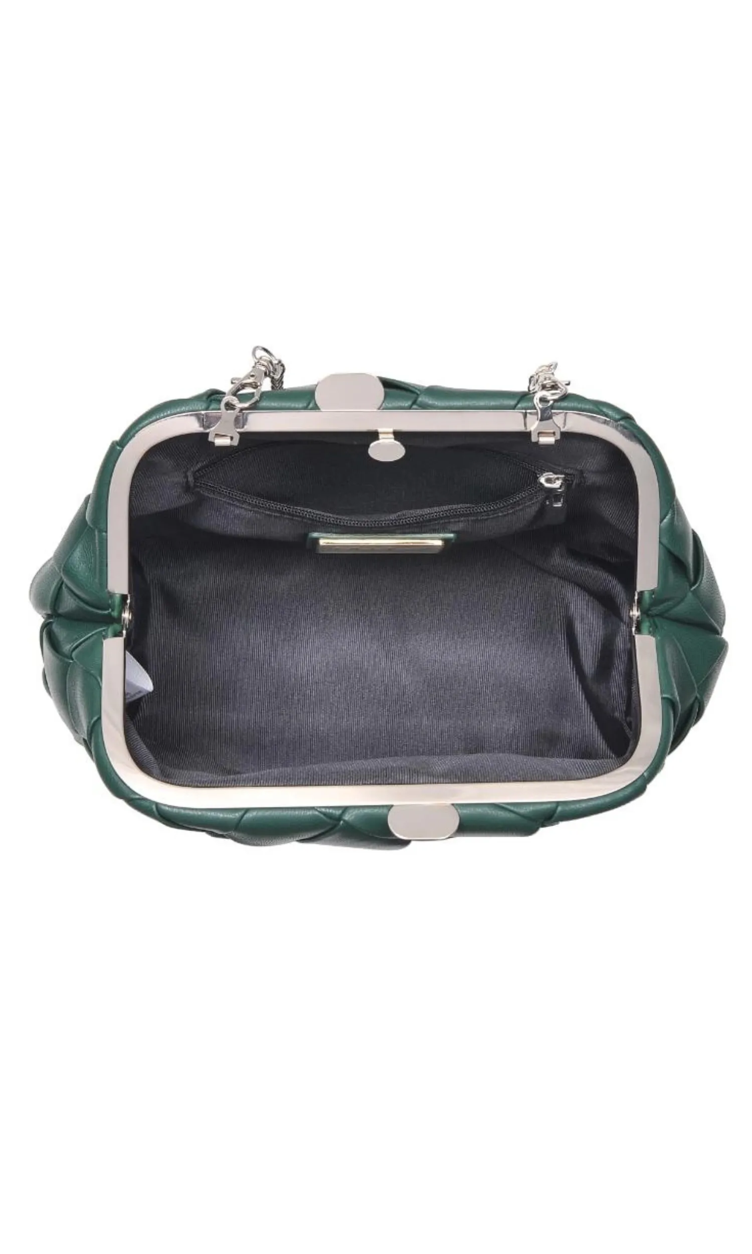 Pauline Woven Crossbody Clutch