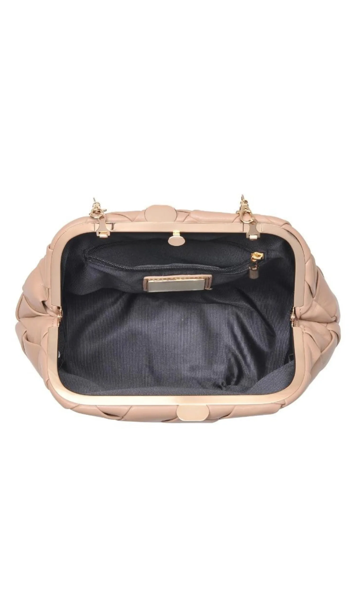 Pauline Woven Crossbody Clutch