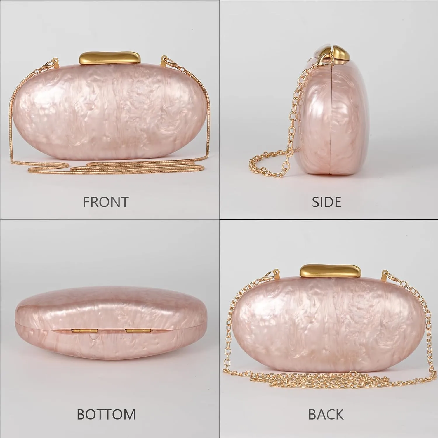 pearl clutch purses for women,shell acrylic handbags evening bag purse small Shoulder crossbody bags Wedding Guest