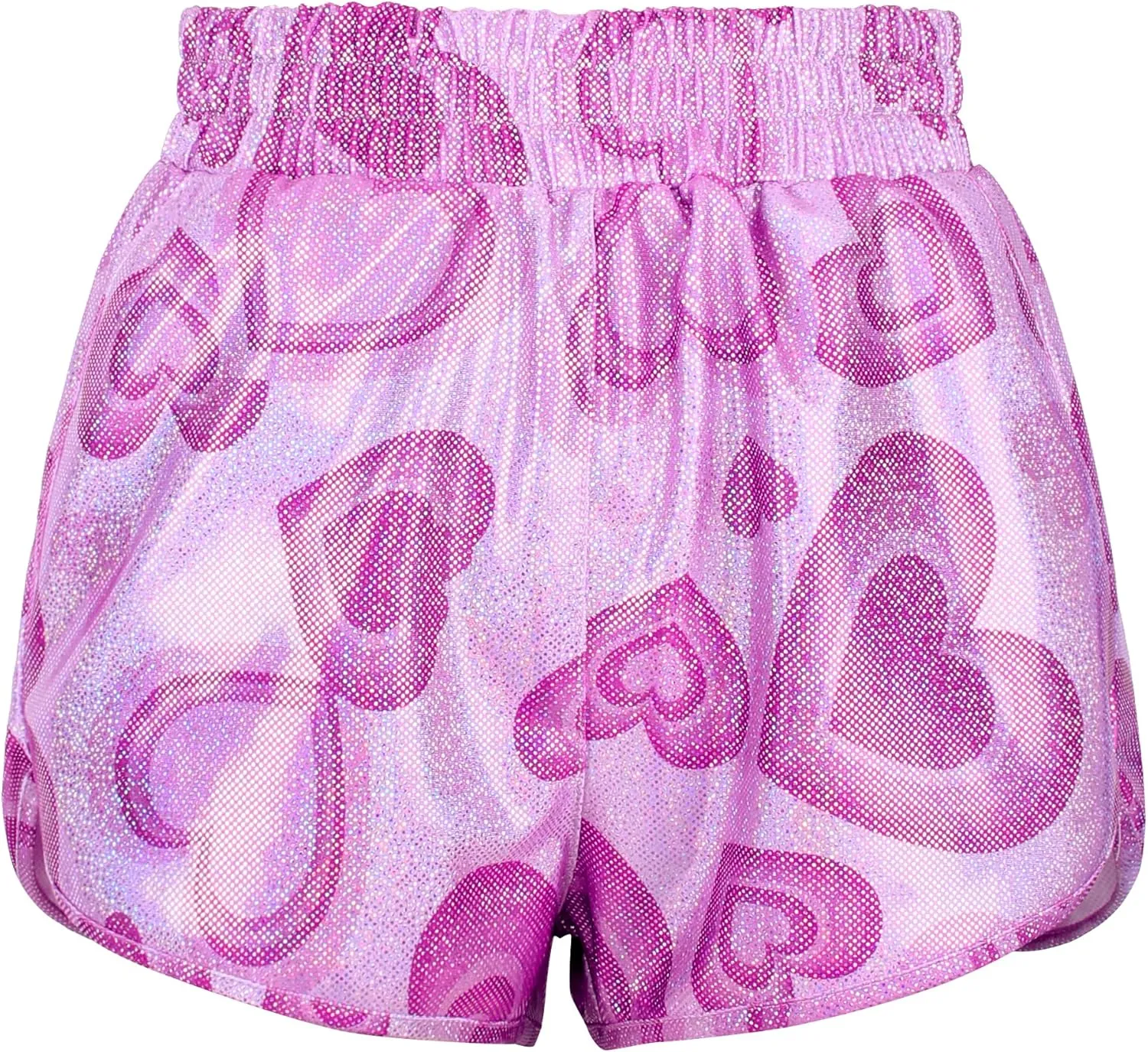 PESION Women's Metallic Shiny Shorts Sparkly Rave Hot Short Pants