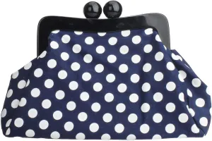 Polka Dot Evening Bag Clutch Purse for Women Wedding Party Handbag Cocktail Bag