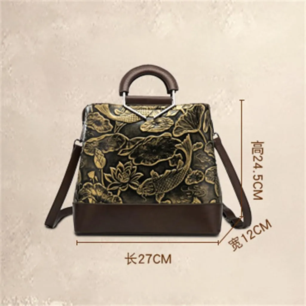 Practical Retro Women's Bags Bucket Bags Women Handheld Crossbody Bags Women