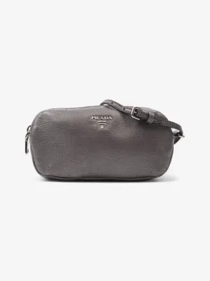 Prada Wristlet Metallic Leather