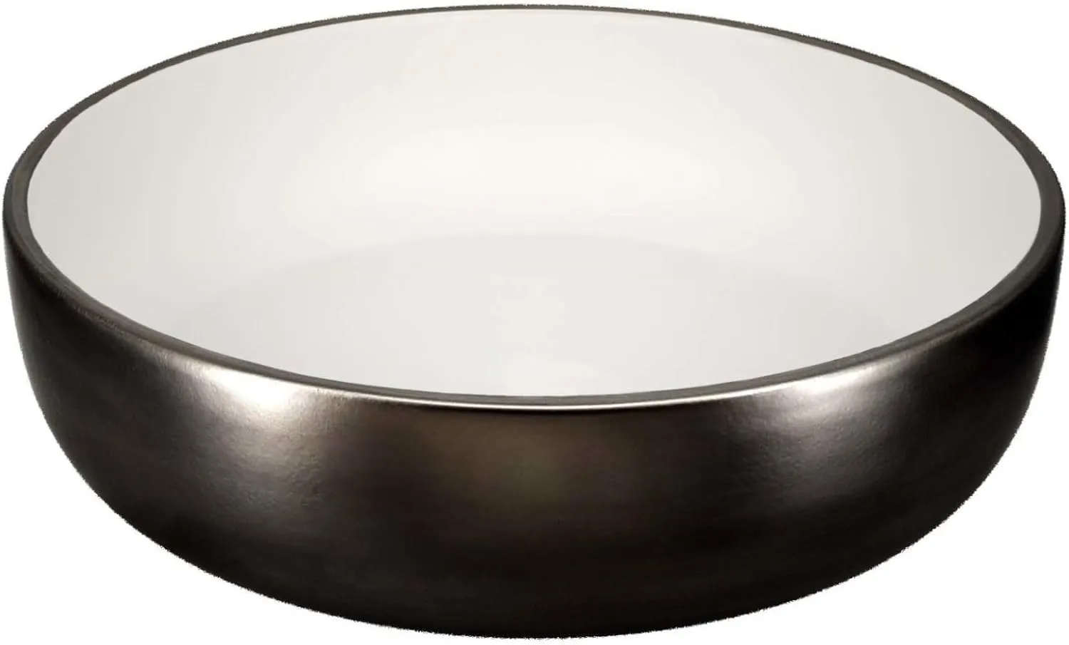 Precious Metals Bathroom Sink With Gunmetal Finish PML1616-MW
